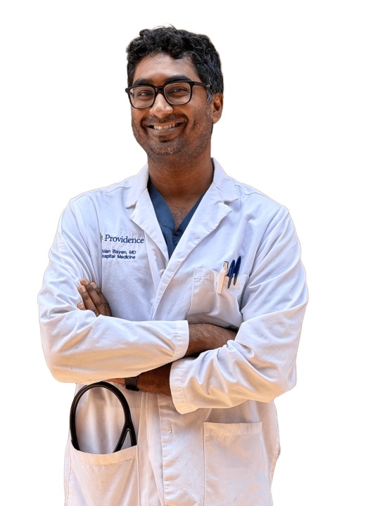 Portrait of Dr. Nolan Bayen, Chief of Medical Staff